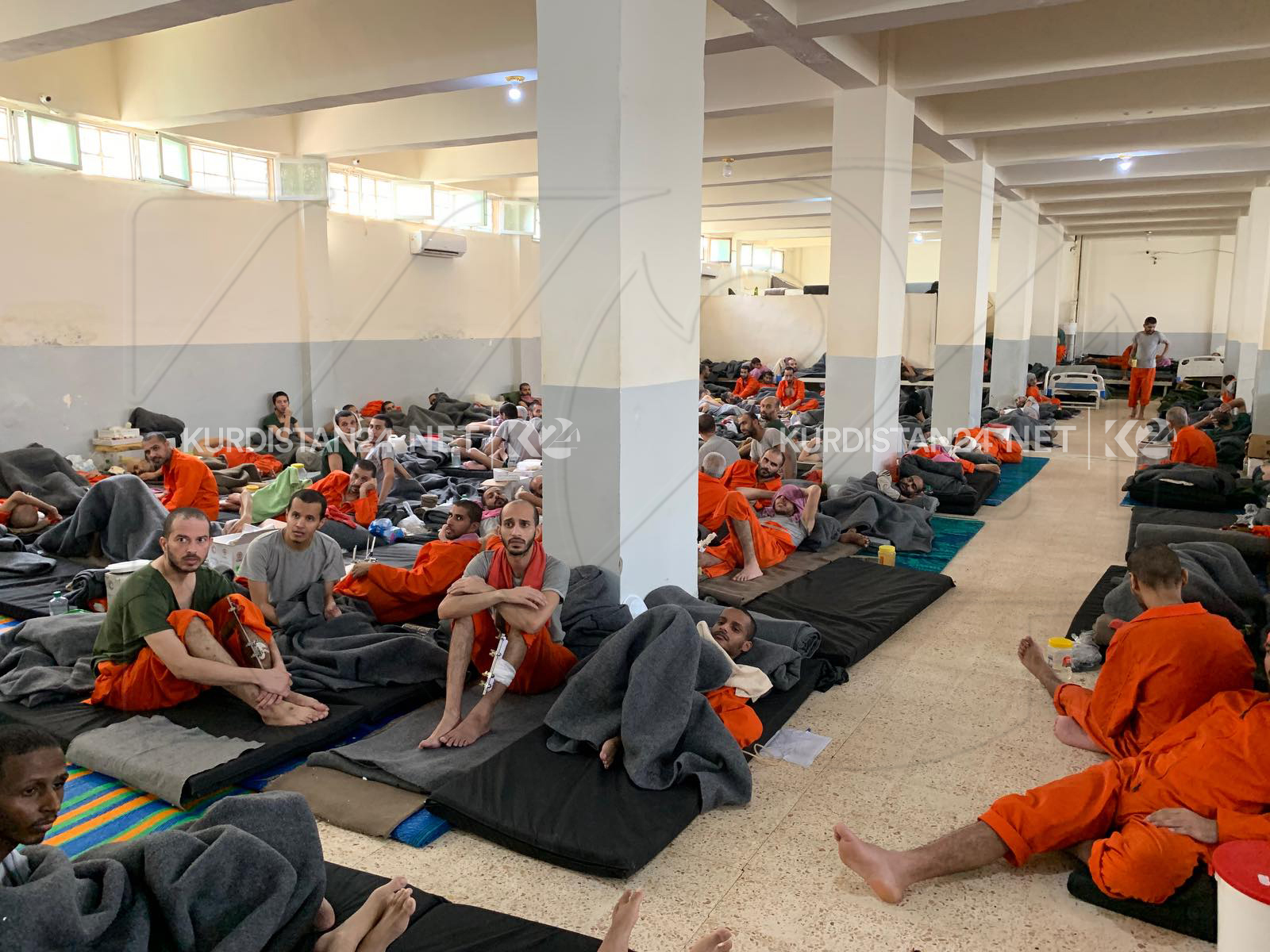 In Pictures: ISIS foreign fighters in Gweran Prison in Syria